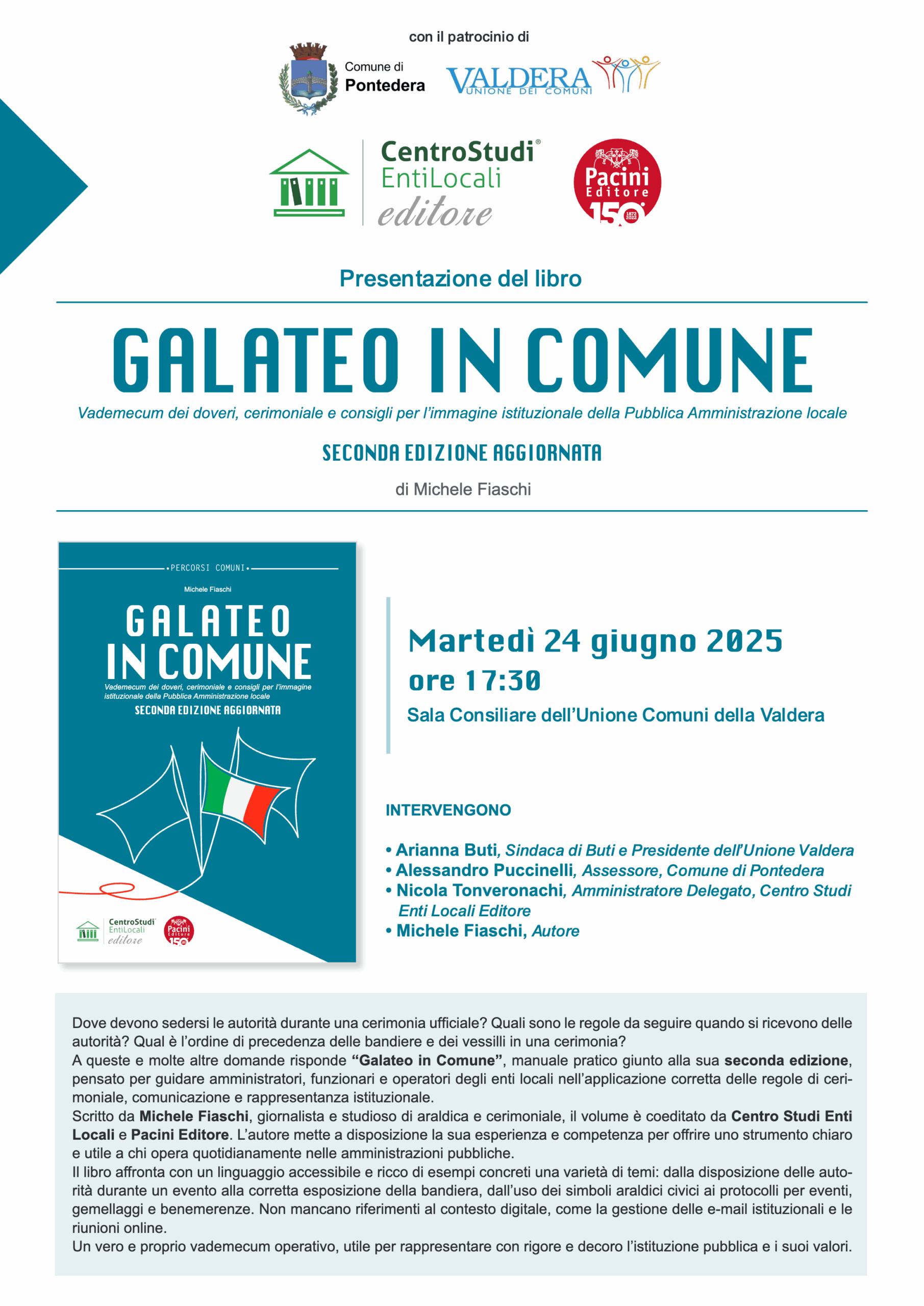 Galateo in Comune 24 giugno